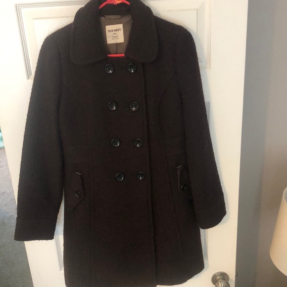 Old Navy Brown Peacoat - Picture 2 of 10